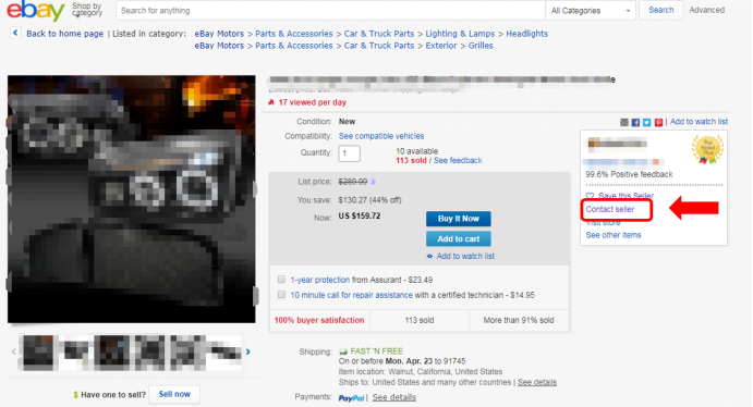 eBay的Manage your Q&A for buyers 設置買家常見問答