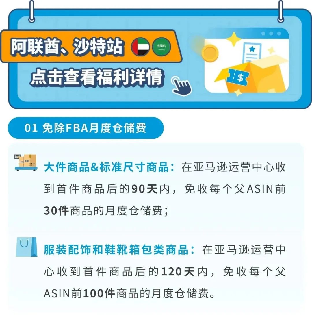 2023亞馬遜物流新品入倉優惠計劃升級，最高平均10%銷售額返還，最低0元測新款！